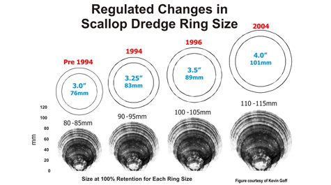 Dredge Ring Size