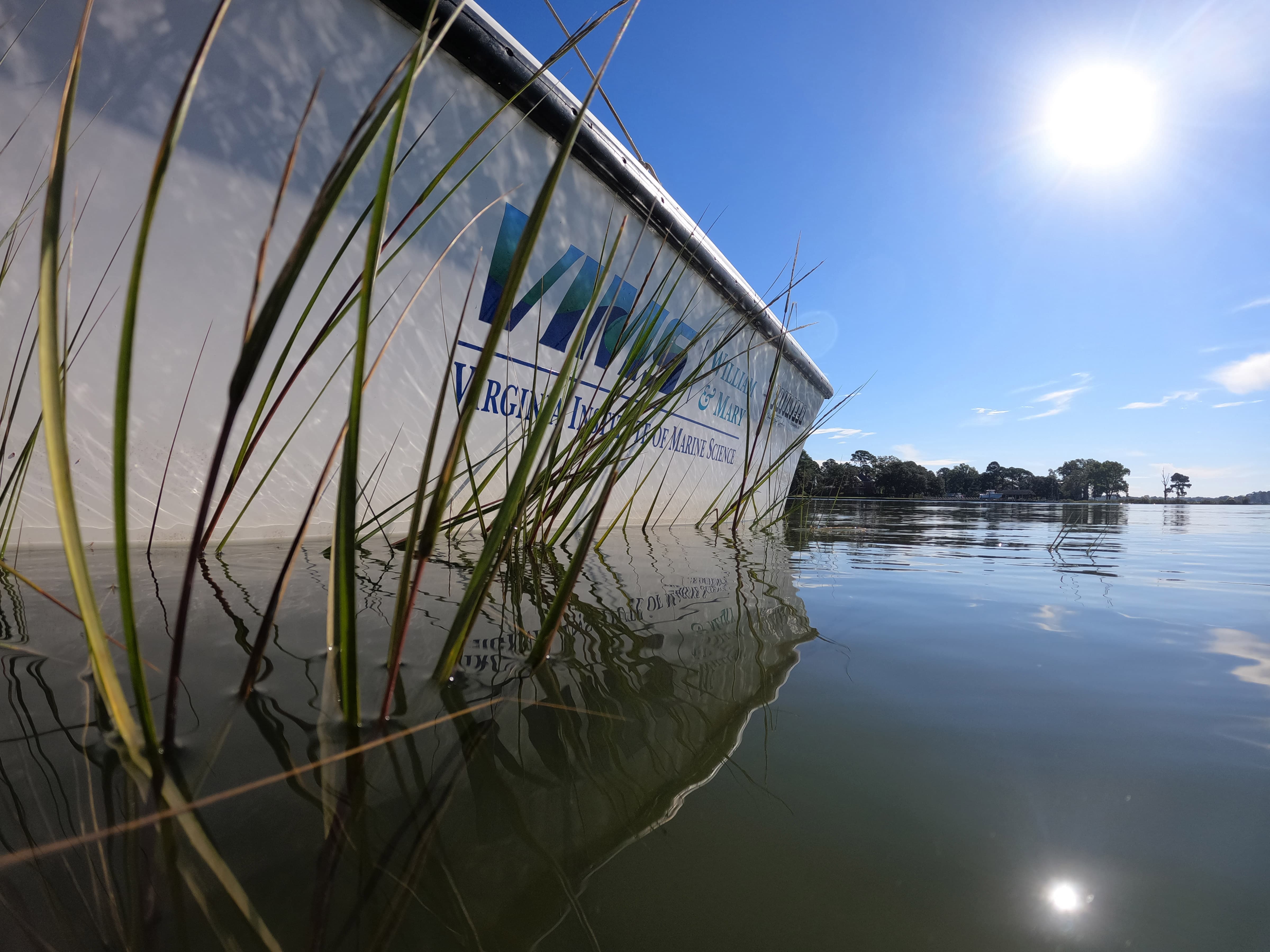 VIMS & Batten School Scientist Matt Mainor won the grand prize in the 25th annual photo contest for his photo, Beautiful Day on the Lafayette River.