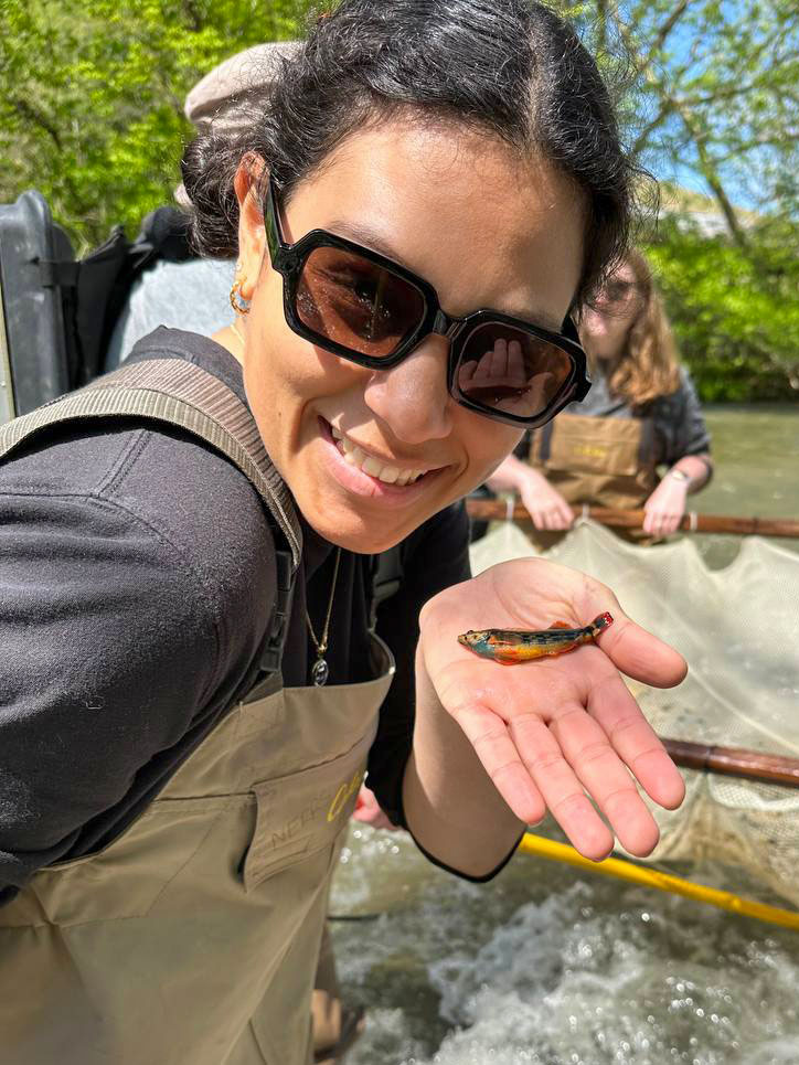 Guennouni says her experience at the Batten School & VIMS has shown her how interconnected ecosystems are, with even the smallest species serving important functions. Photo provided by Nihal Guennouni